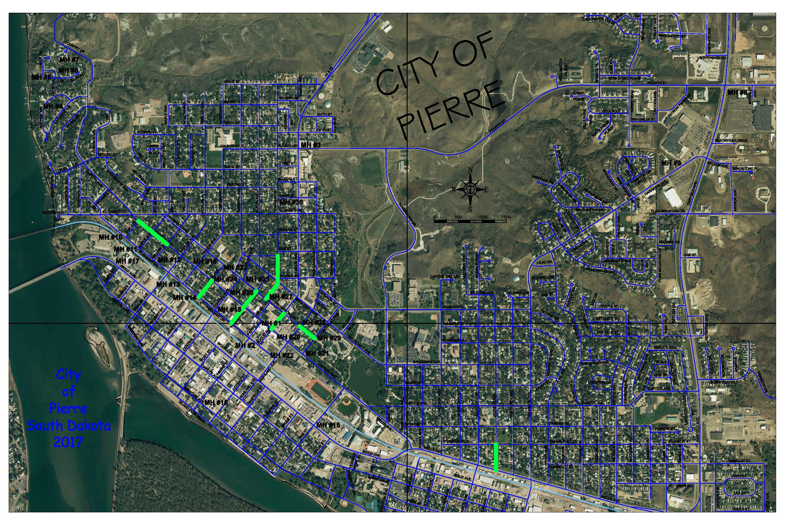SANITARY SEWER REHAB MAP