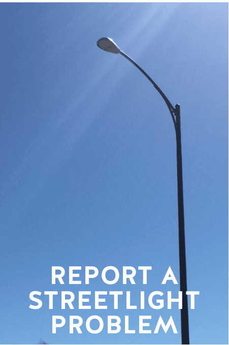 Report a Streetlight Problem