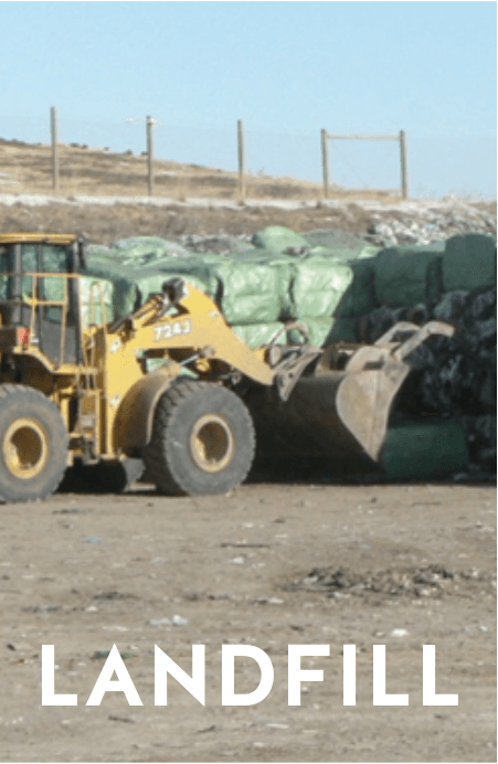LANDFILL BUTTON