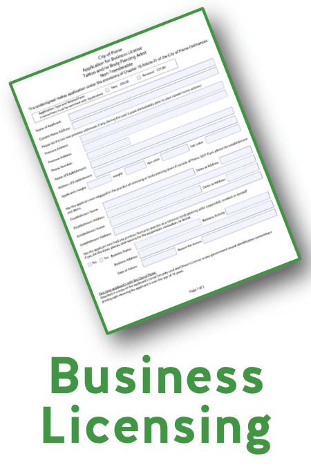 Business Licensing Page
