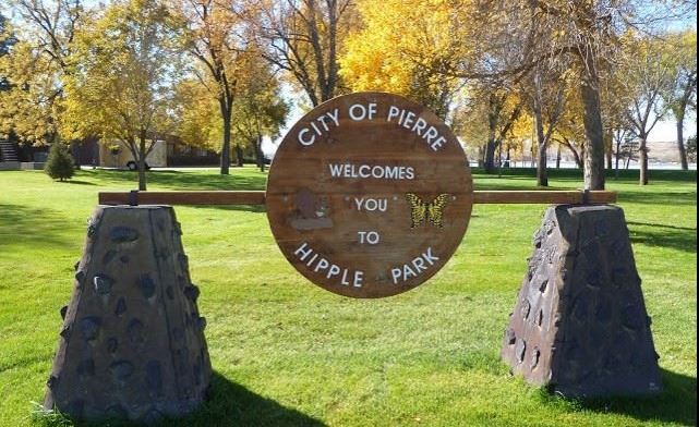 Hipple Park Welcome Sign