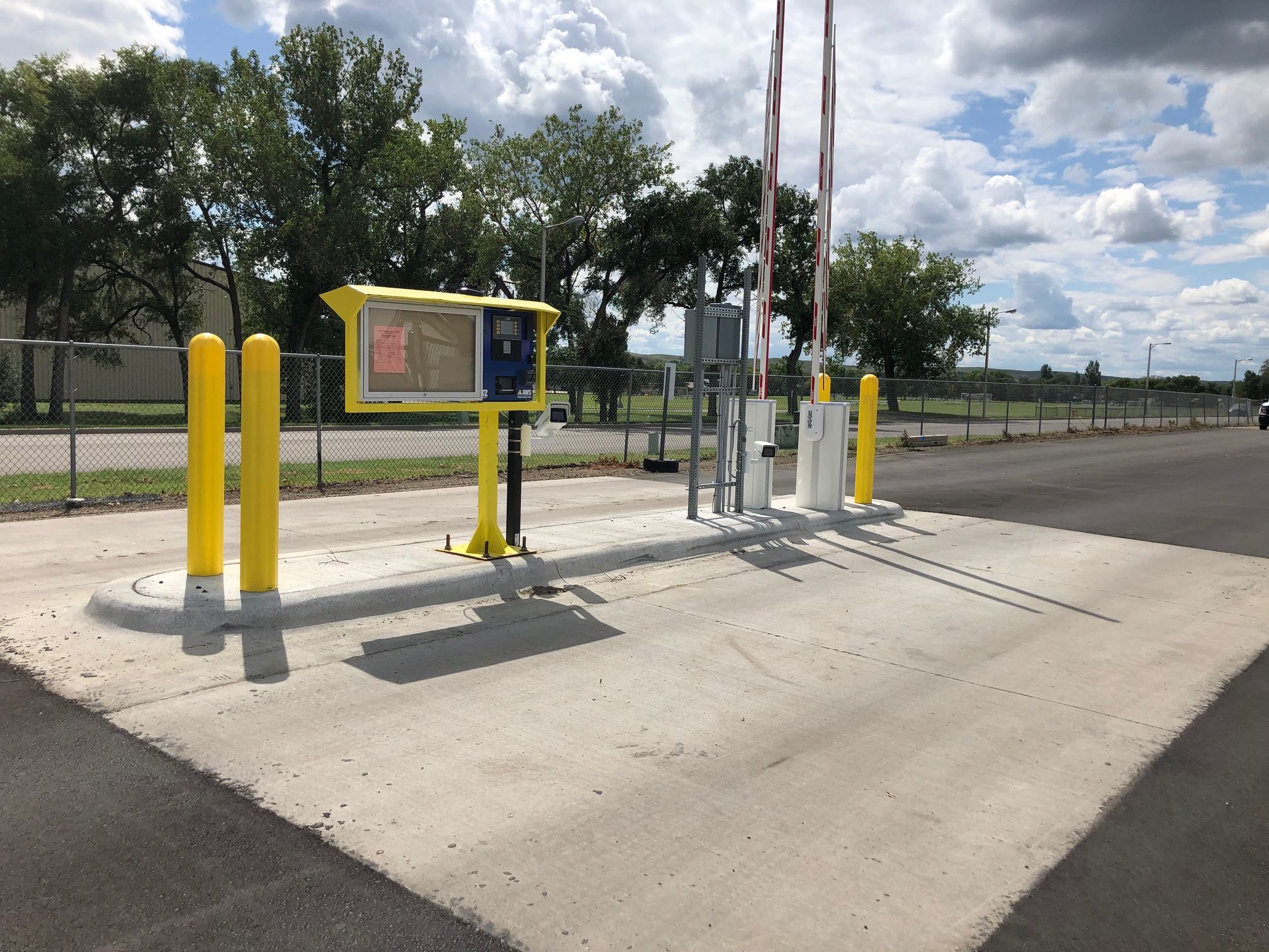 Payment Kiosk at Solid Waste Facility