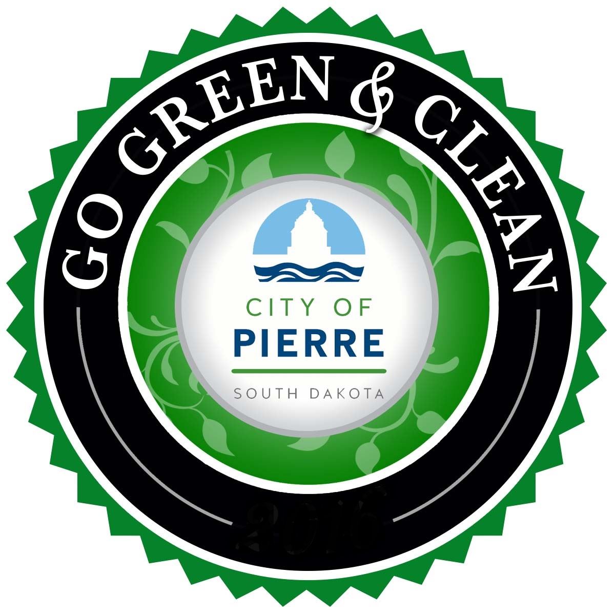 GO GREEN AND CLEAN LOGO