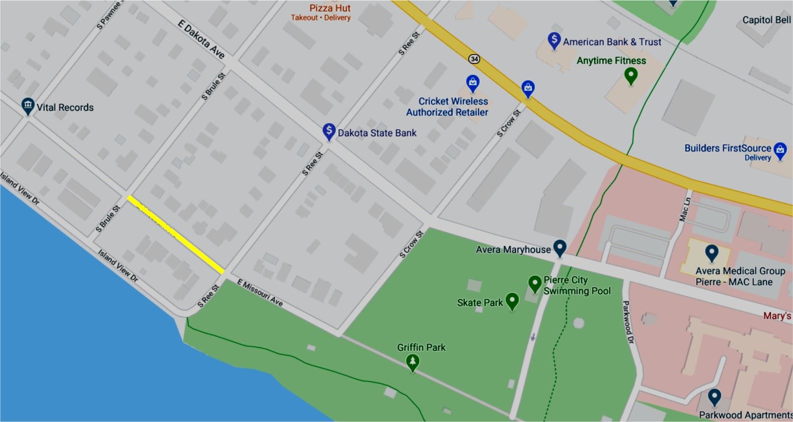 6.12.20_MISSOURI AVE CLOSURE MAP