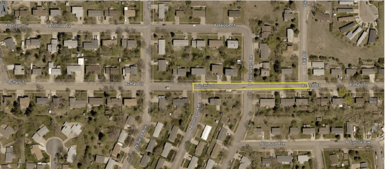 BUFFALO ST CONSTRUCTION MAP
