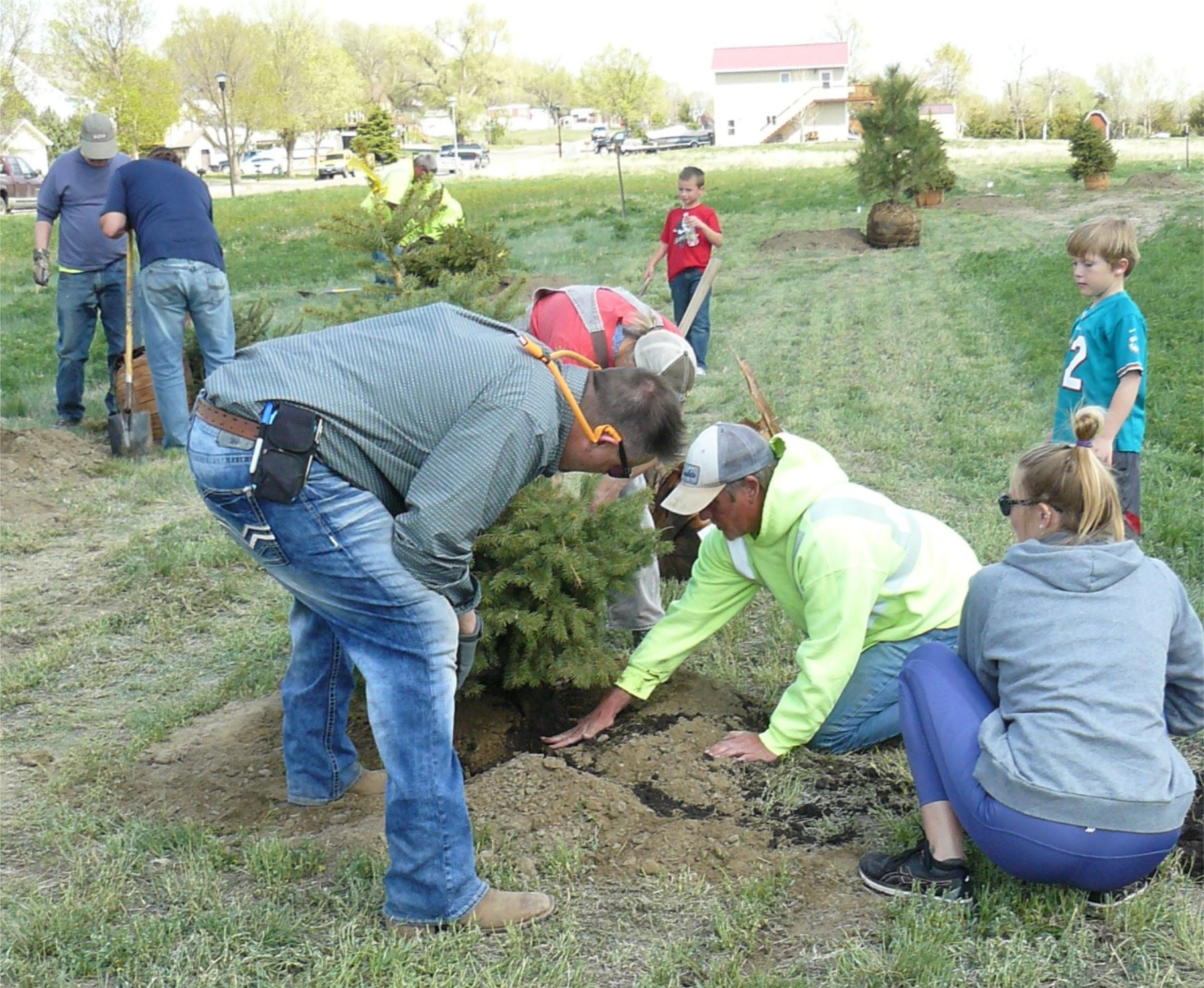 TREE PLANTING AT DOG PARK