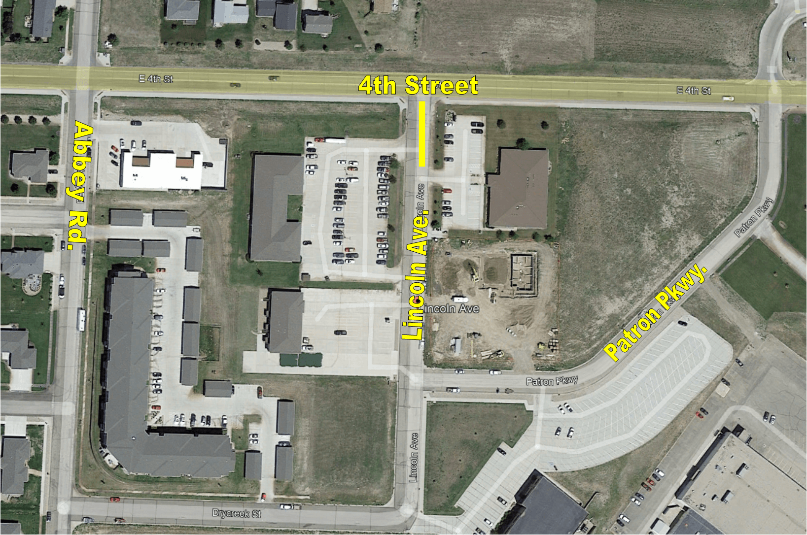 6.10.22_LINCOLN AVE closure map