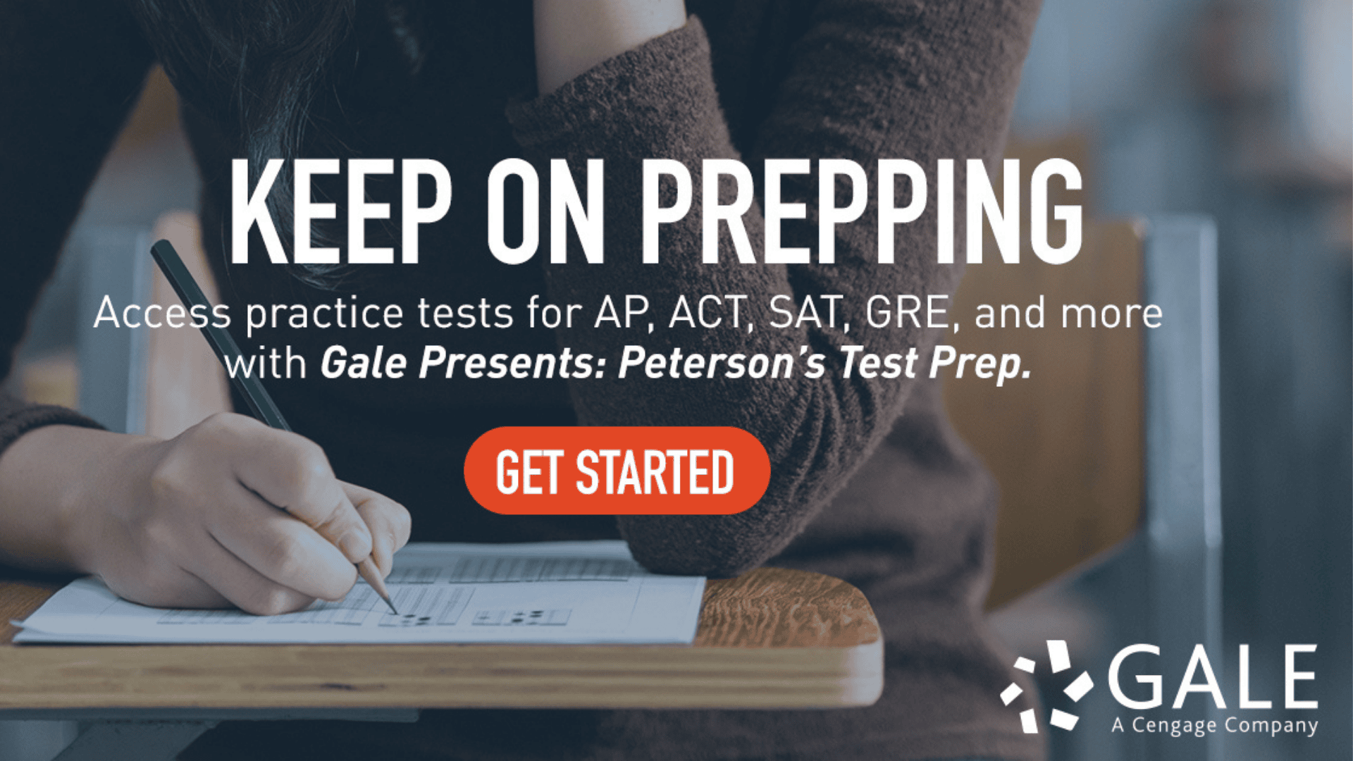 Gale Peterson Test Prep banner